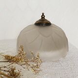Glass ceiling light