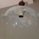 Art deco art style depoli glass hanging