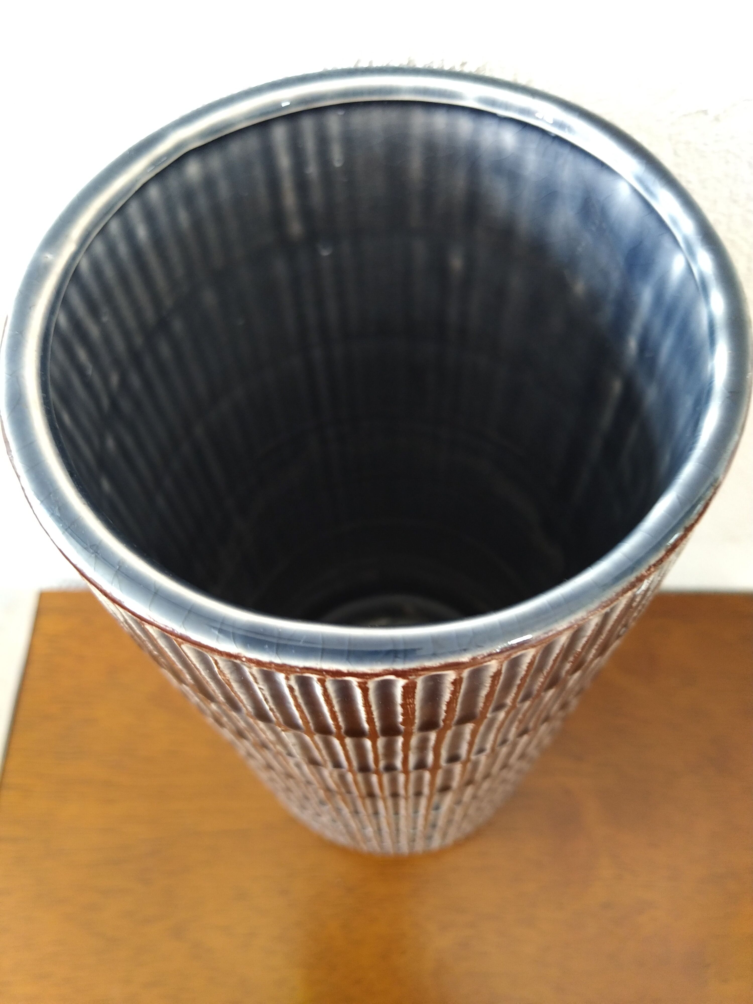Vase en céramique art déco