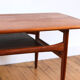 Scandinavian teak coffee table Arrebo Mobler 1960