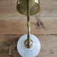 Vintage lampshade wall lamp in white Clichy glass