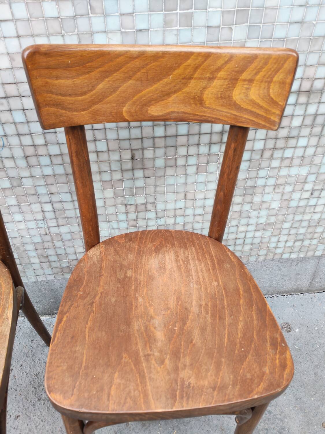 Paire de chaises bistrot 