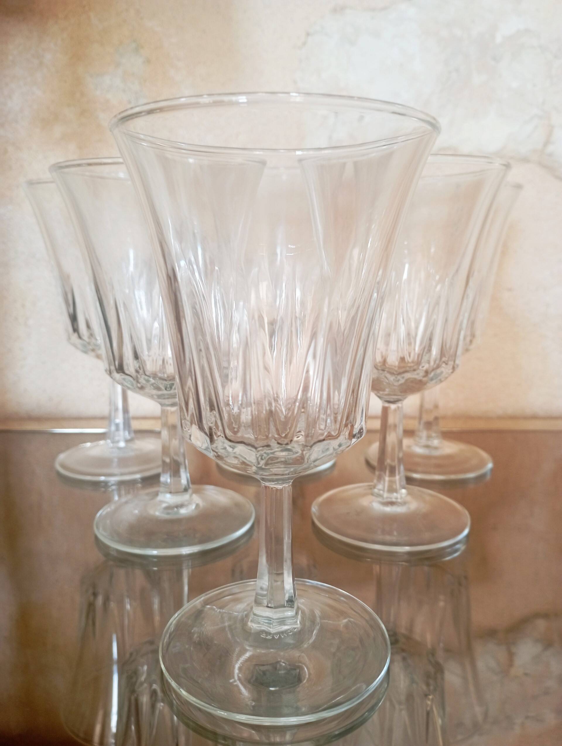 Crystal glasses