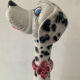 Large Dalmatian in Italian ceramic from the 1970s.