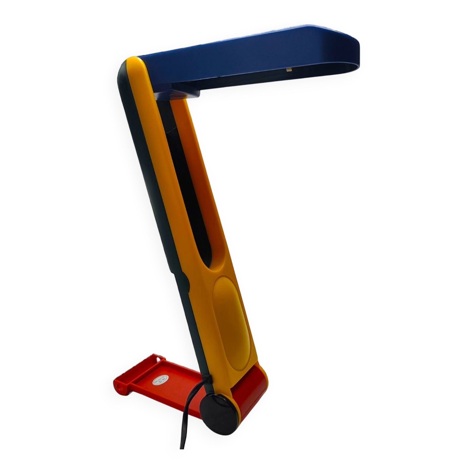 Vintage 1980s Benetton Folding Table Lamp - Memphis- Italian Design