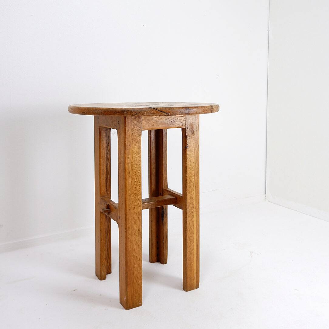 Vintage solid wood side table / Console