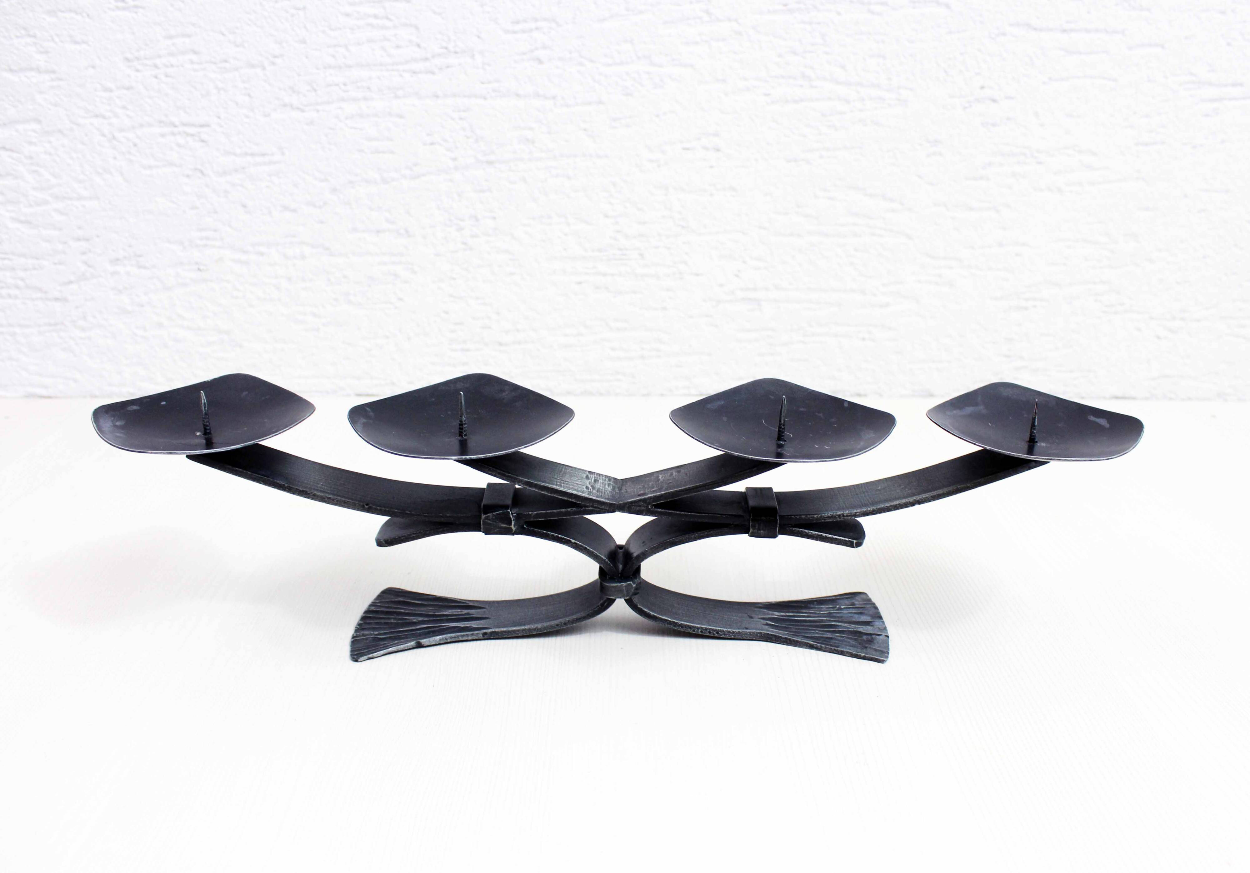 Large vintage candle holder with 4 lights