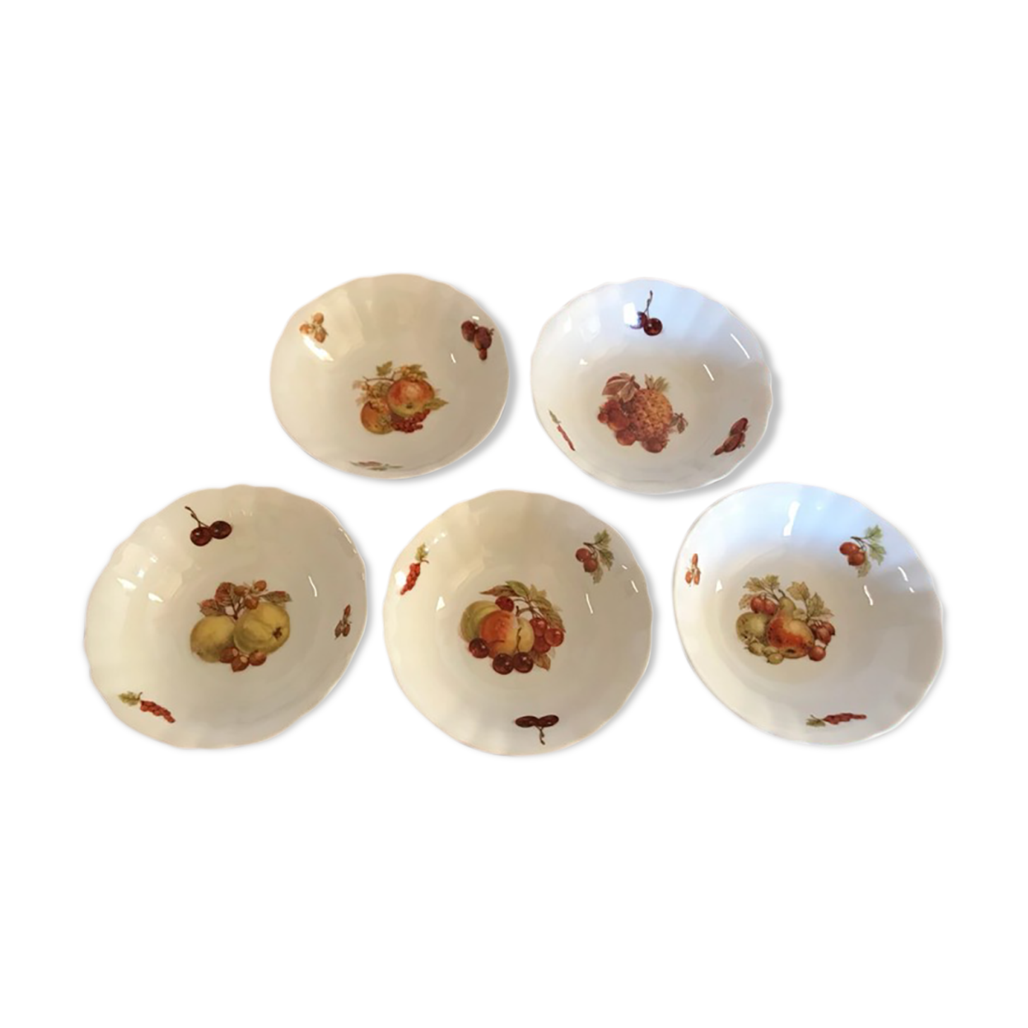 Set of 5 cups Winterling Bavaria