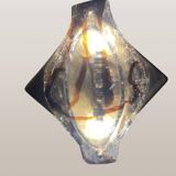 Lámpara colgante vintage de cristal de Murano de Mazzega, 1960