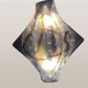 Vintage Murano crystal lampara by Mazzega, 1960s