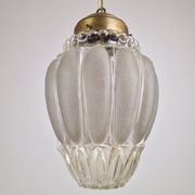 Italian Mazzega Murano Glass Pendant Lamp, 1970s
