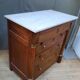 Commode empire à demi colonne
