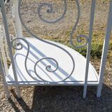 Wrought iron garden corner corner 1900