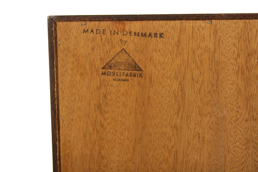 Scandinavian rosewood chest of drawers, Denmark, 1960