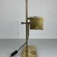 Brass Bauhaus Art Deco architectural Marcel Breuer style desk or table lamp