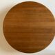 Mid-century modern turntable in solid teak