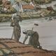Lithographie par Henri Rivière Les Aspects de la Nature - Le Fleuve