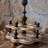 servant oil maker vinegar maker salt pepper shaker mustard pot Napoleon in Salins earthenware