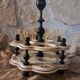 servant oil maker vinegar maker salt pepper shaker mustard pot Napoleon in Salins earthenware