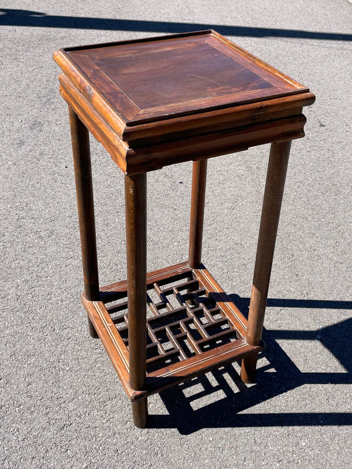 Chinese wooden tea table