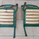 Pair of bistro Tolix chairs