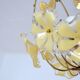 Lustre fleurs vintage 1960s