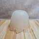 Vintage tulip lampshade in frosted glass.