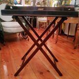 Mahogany butler folding table