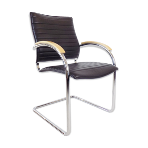 fauteuil en cuir Thonet