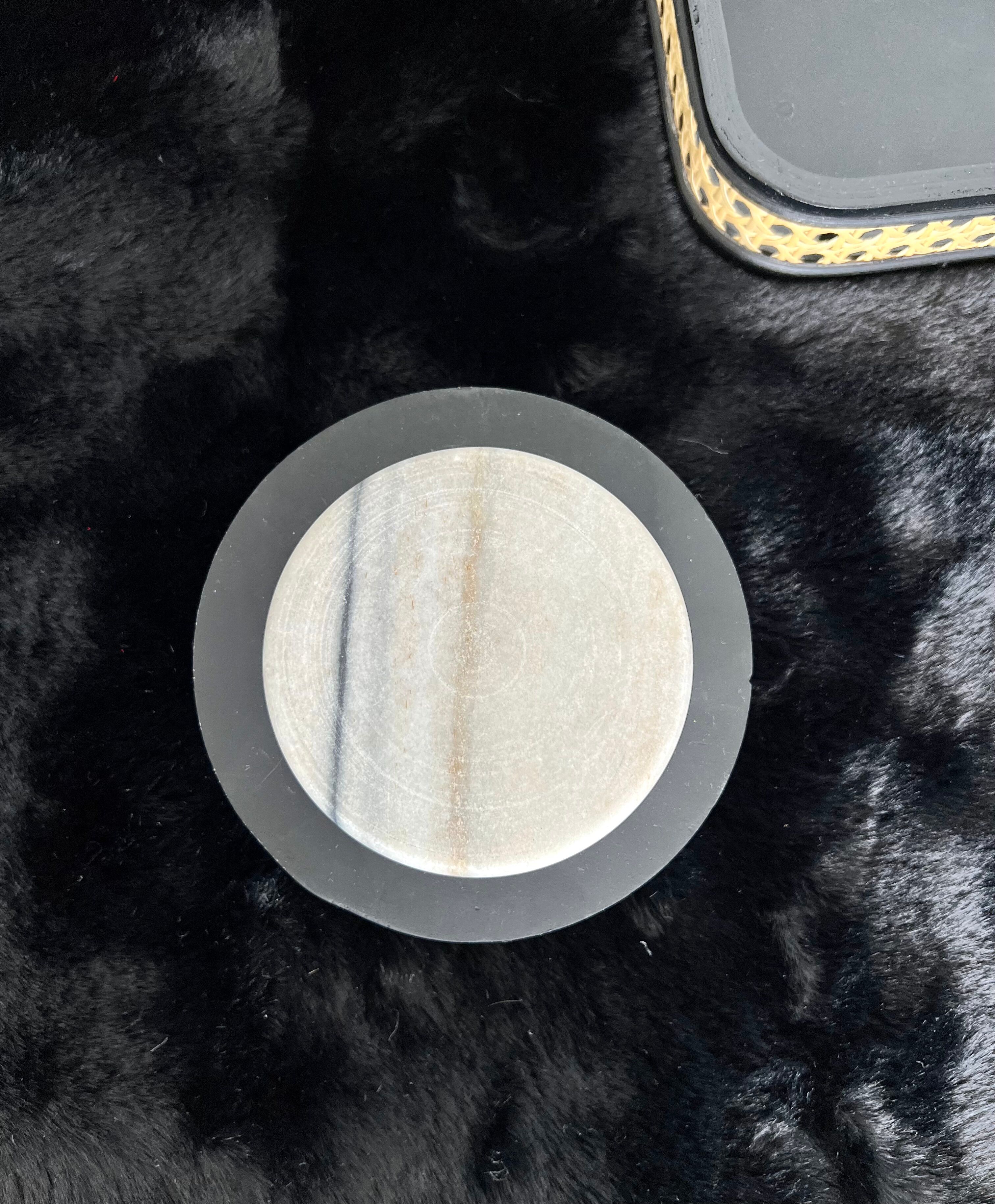 Antique ashtray in real marble