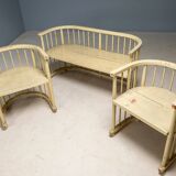 Rare Central European Functionalist seating group, circa 1920s