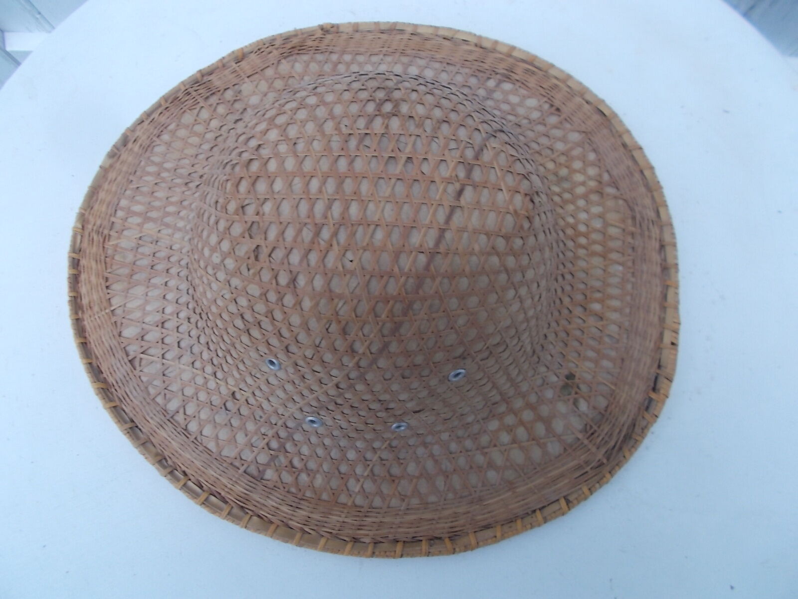 Colonial-style Asian straw hat
