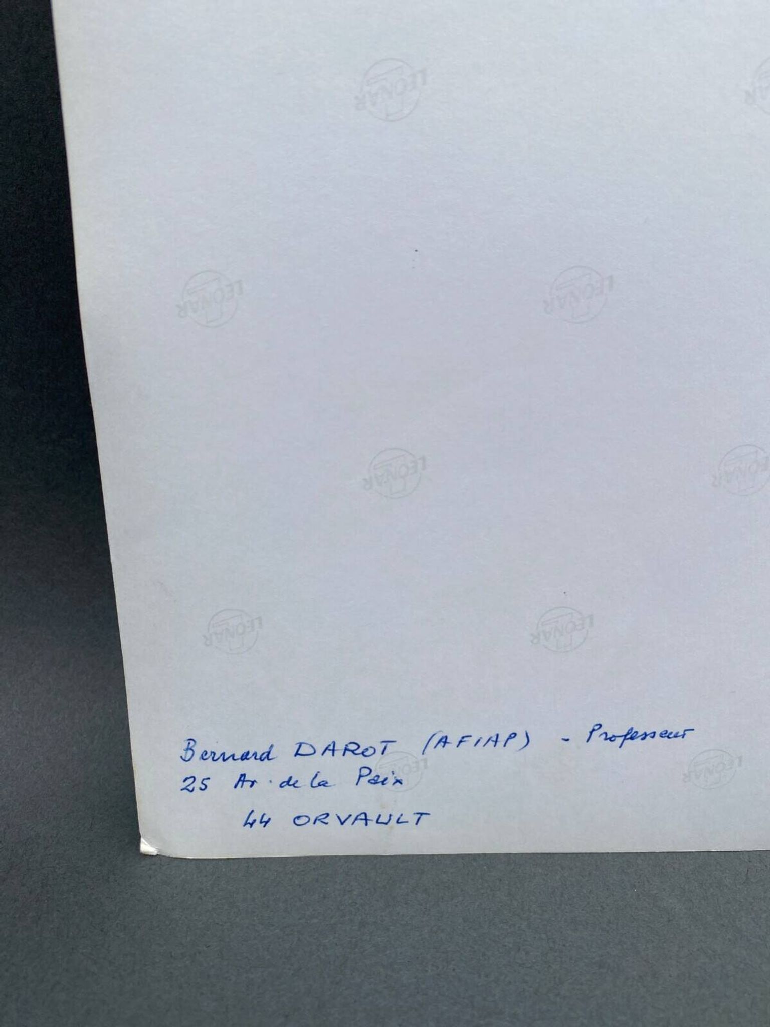 Photographie argentique Bernard Darot Les Vaincus XXe AFIAP