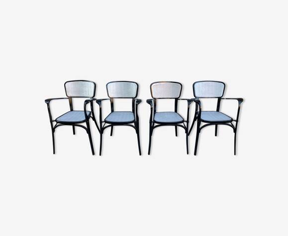 Ensemble de 4 chaises/fauteuils
