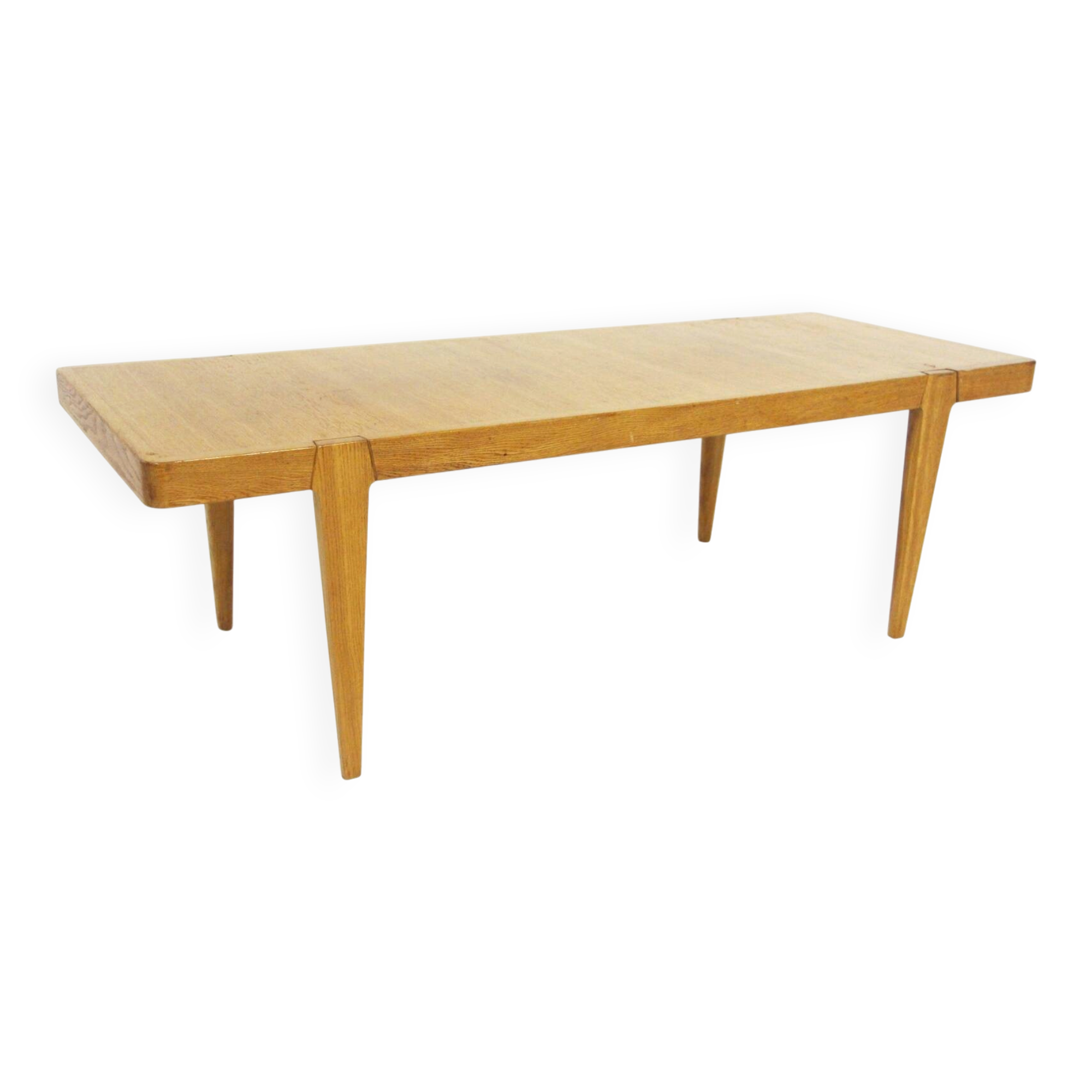 Scandinavian oak coffee table, "Brando", Erik Wørtz, Möbel-IKÉA, 1960
