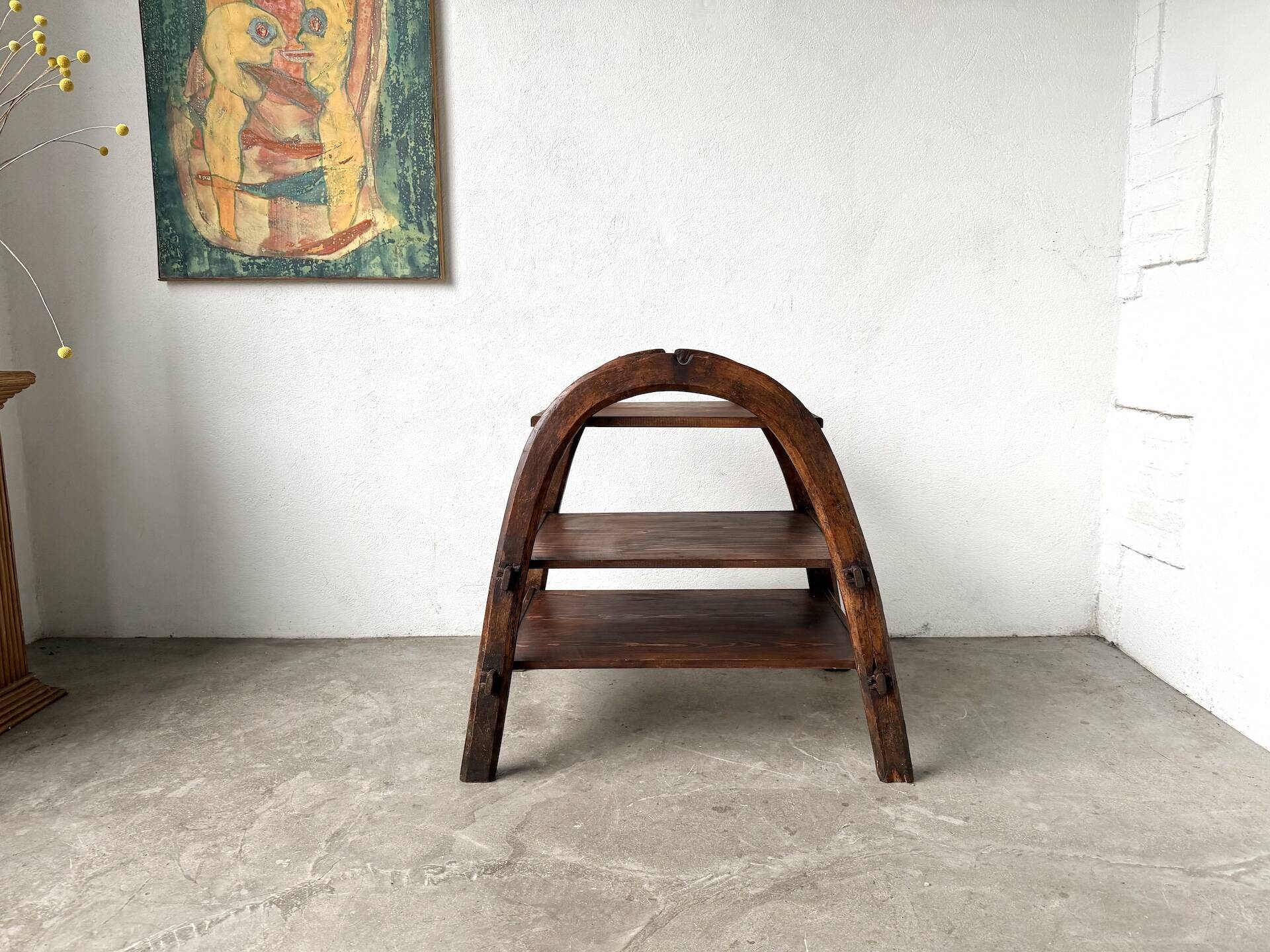 Brutalist Shelf in Solid Wood
