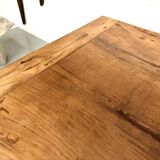 Solid walnut table - Tapered legs