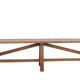 Wooden farm bench 2m43