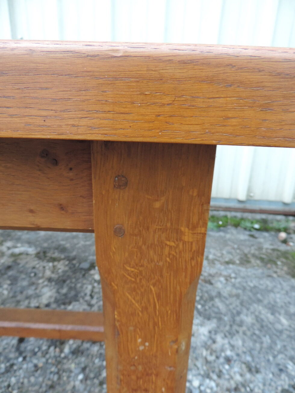 Oak farm table