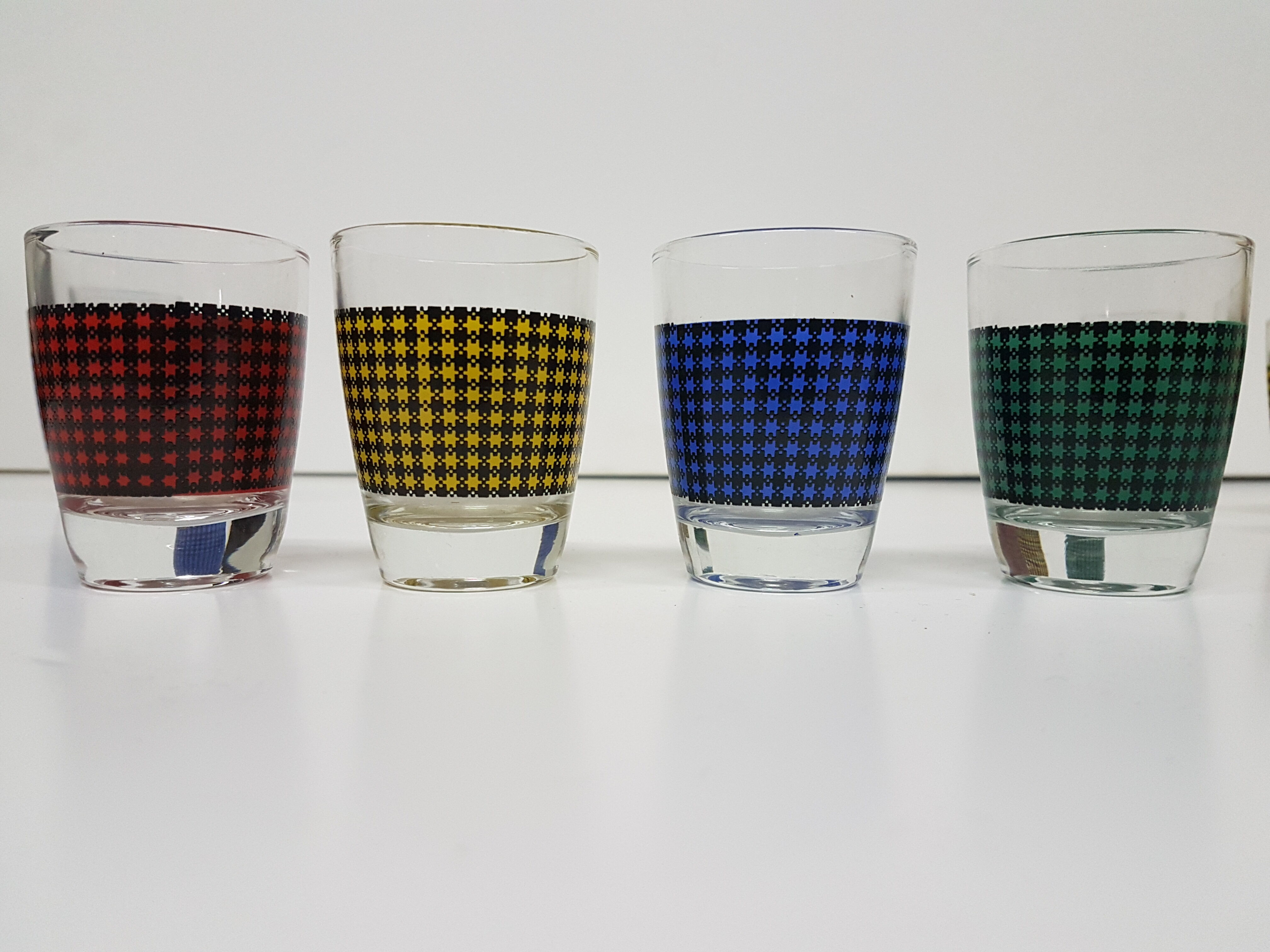 Crystal whiskey liquor service from the 1960s