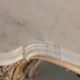 Natural wood XIX Louis XV console