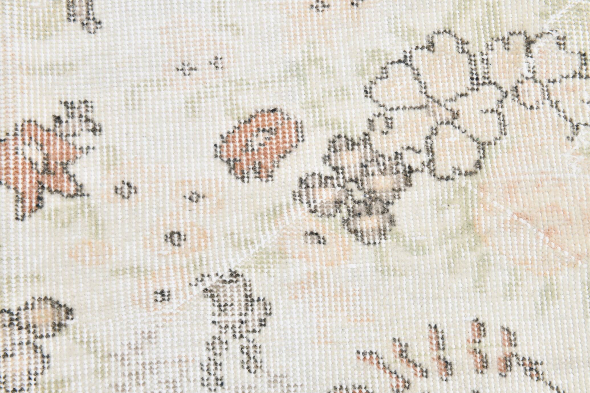 Tapis vintage en laine tapi beige 286x186