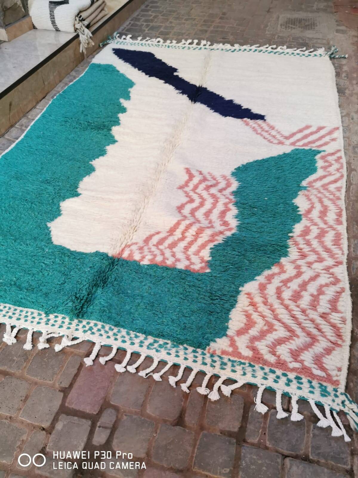 Beni Ouarain Berber rug artistic line 3*2m