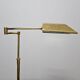 Adjustable swing-arm floor lamp Mid Century Modern in brass 1960s