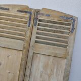 Pair of old shutters
