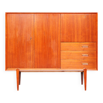 Enfilade Haute au lignes scandinaves, Van Pelt, 1960s