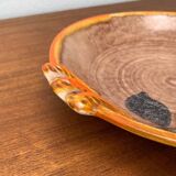 Corbeille à fruits en céramique allemande vintage de Zeller Keramik