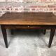 Farm table / walnut office late nineteenth century