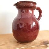 Handcrafted ceramic pitcher