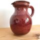 Handcrafted ceramic pitcher